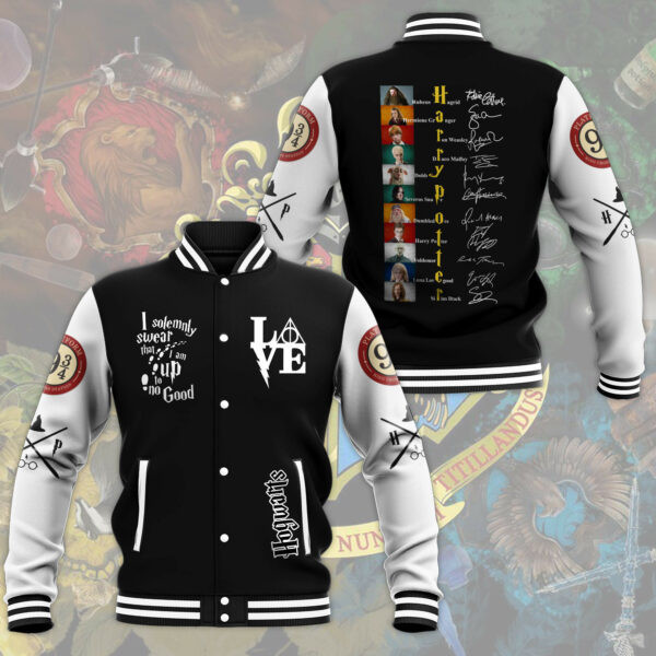 Harry Potter Cast Signatures Baseball Jacket 536
