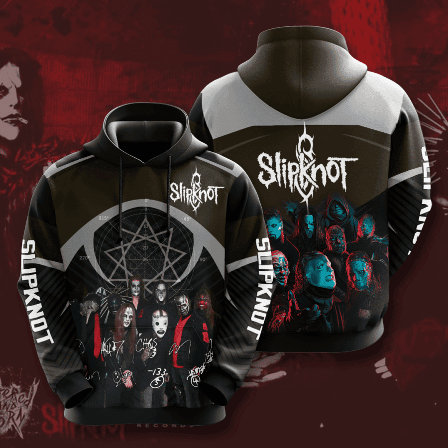Slipknot 3D All Over Print Hoodie & Zip Hoodie