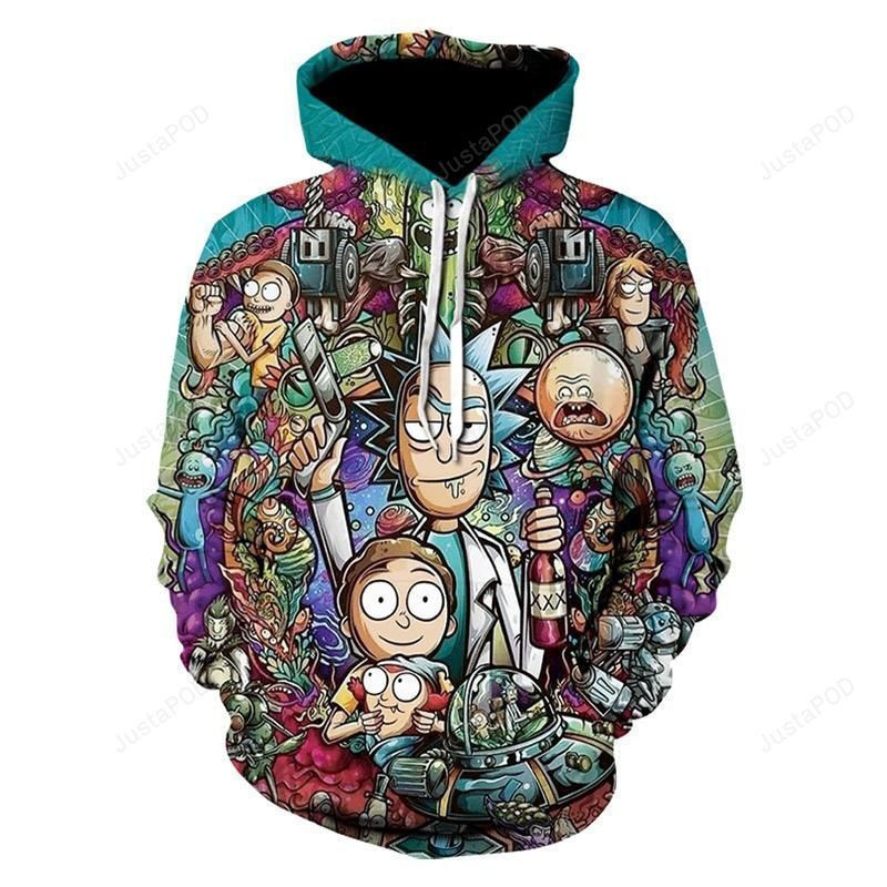 Unisex 3D All Over Print Hoodie & Zip Hoodie