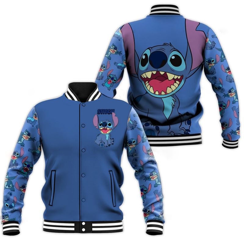 Lilo Stitch Baseball Jacket