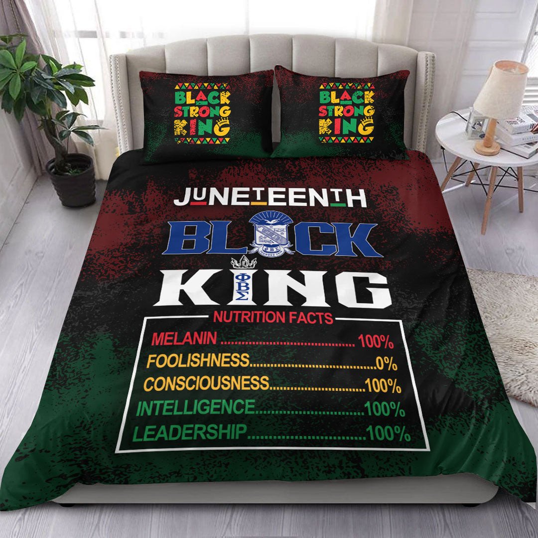 Juneteenth Bedding Set Phi Beta Sigma Nutrition Facts Juneteenth Duvet Covers