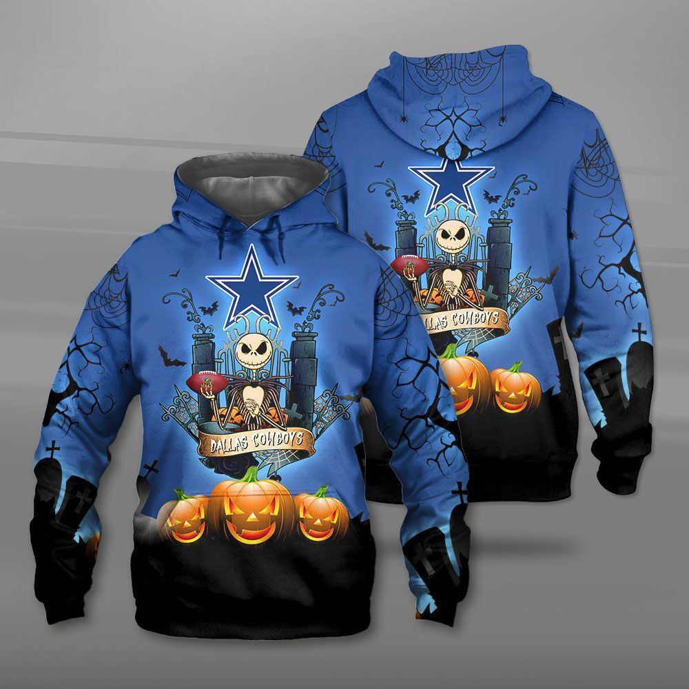Cowboys – The Nightmare Before Christmas 3D All Over Print Hoodie & Zip Hoodie