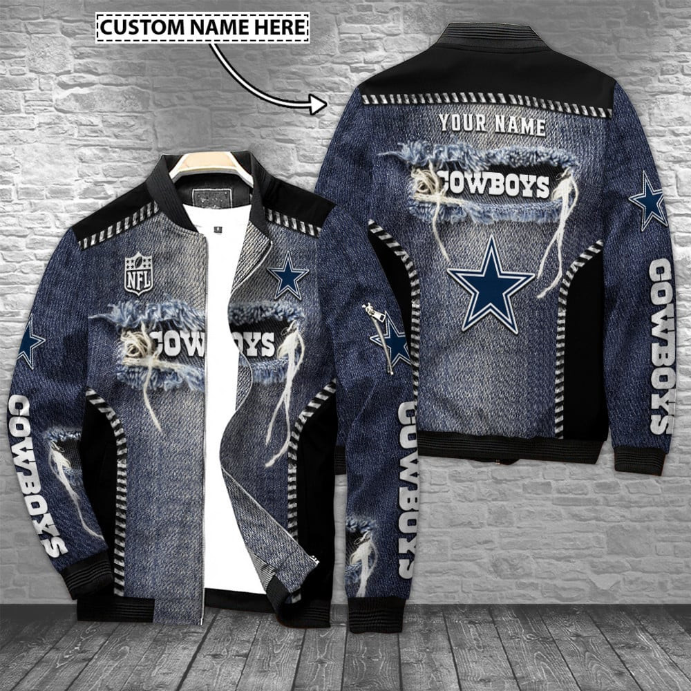Cowboys Personalized Bomber Jacket BG699
