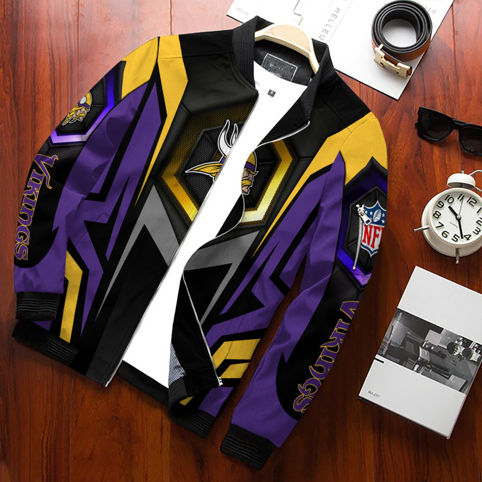 Minnesota Vikings Bomber Jacket 703