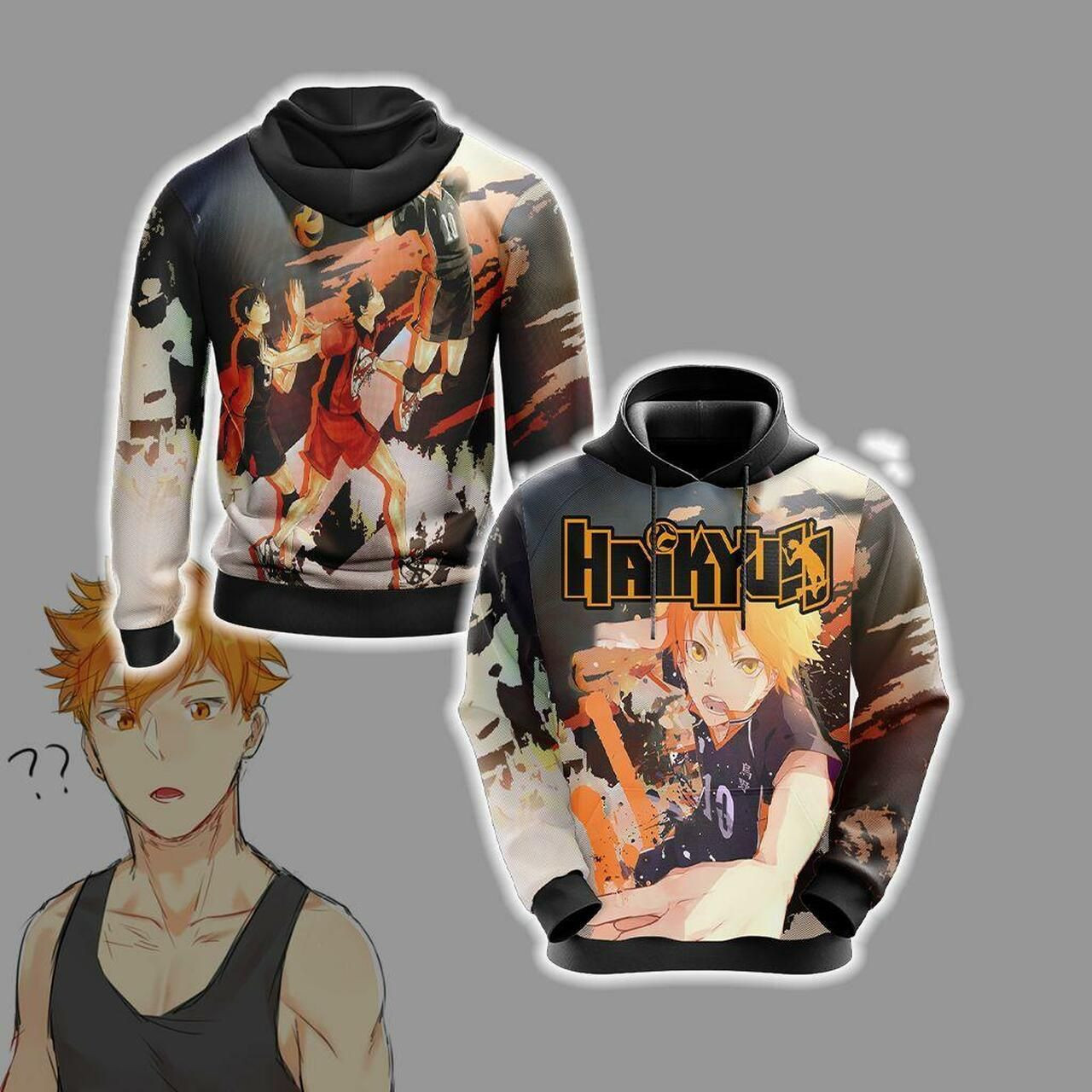 Haikyuu New Version Unisex 3D All Over Print Hoodie & Zip Hoodie