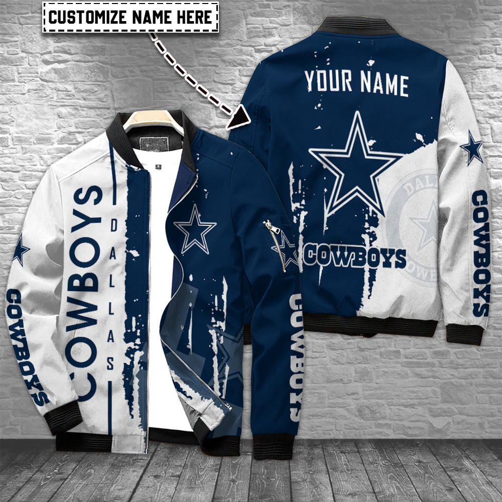Cowboys Personalized Bomber Jacket BG852