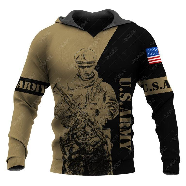Us Army Soldiers 3D All Over Print Hoodie & Zip Hoodie