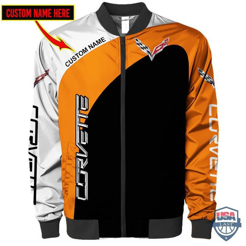 Chevrolet Corvette Custom Name Bomber Jacket