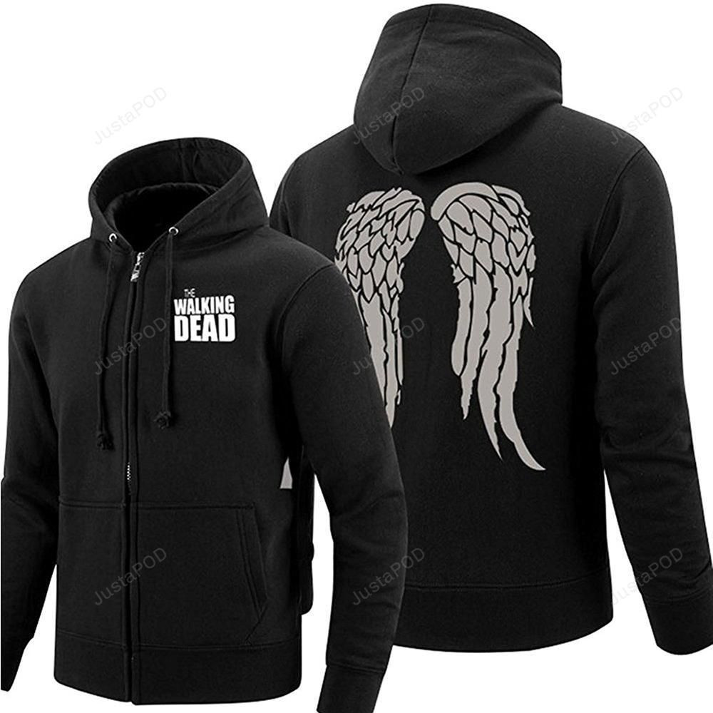 Walking Dead Casual Daryl Dixon Cotton 3D All Over Print Hoodie & Zip Hoodie