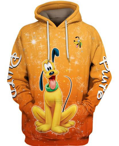 Lovely Pluto 3d Hoodie Zipper Hoodie