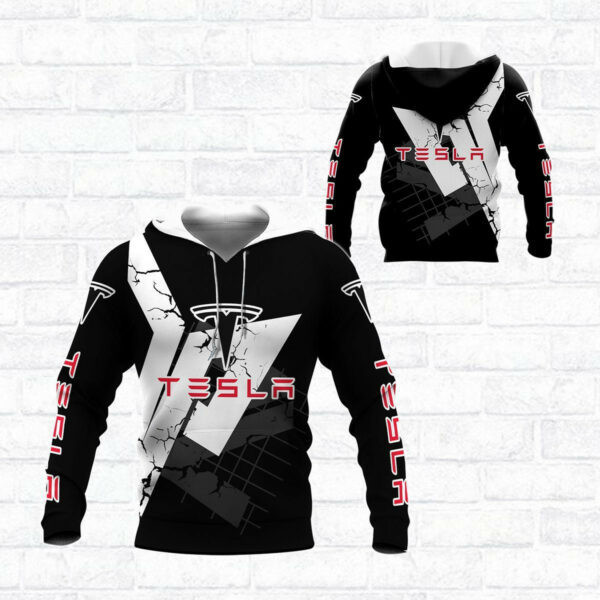 Tesla Motors Shirt 716, 3d Hoodie Zip Hoodie 2813