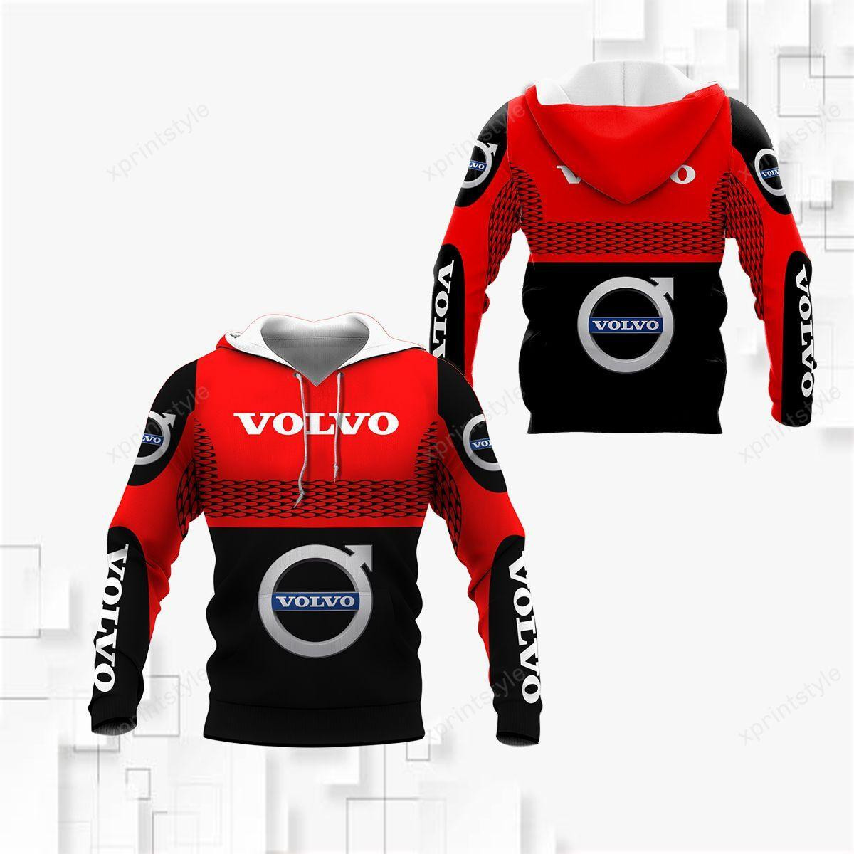 Volvo Shirt 389, 3d Hoodie Zip Hoodie