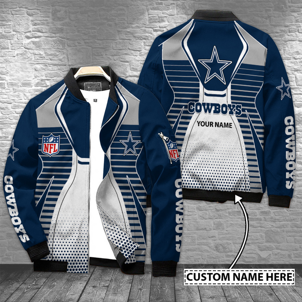 Cowboys Personalized Bomber Jacket BG549