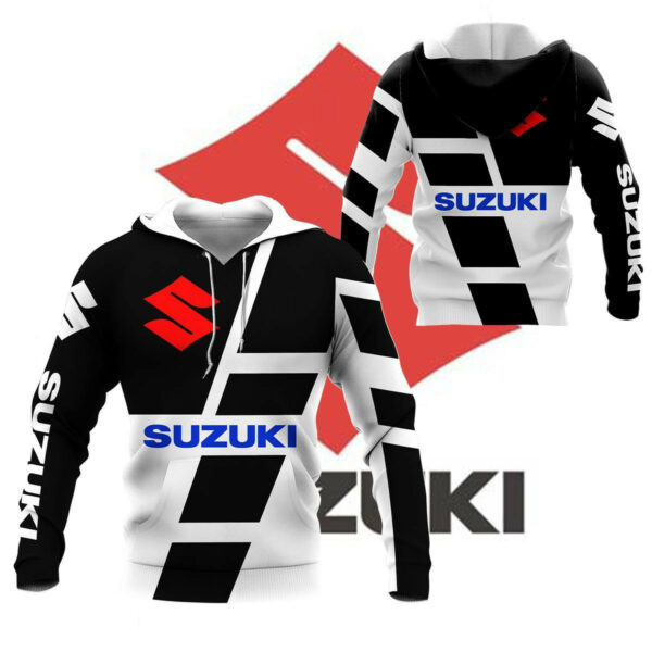 Suzuki Shirt 388, 3d Hoodie Zip Hoodie 1868