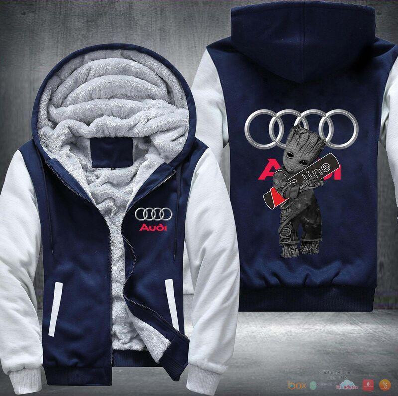 Audi S Line Groot All Over Print Fleece Jacket 12