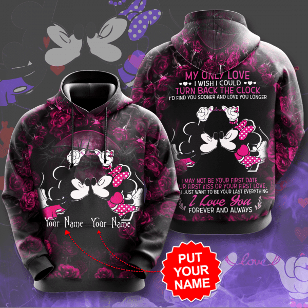 Mickey Mouse Design Gift For Fan Custom 3d Hoodie All Over Printed Hoodie