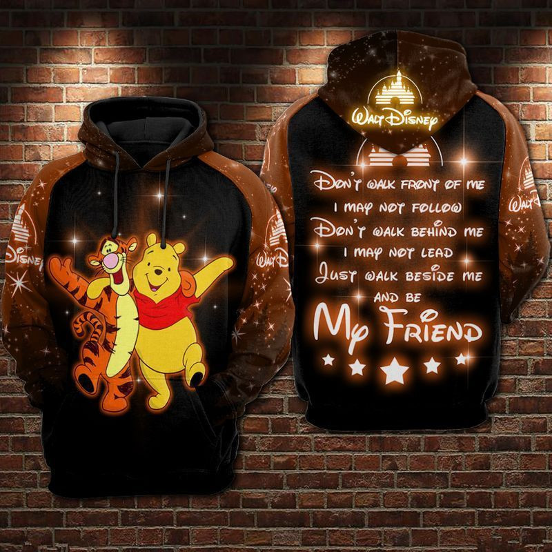 Tigger Winnie The Pooh Best Friends Over Print 3d Hoodie Zip Hoodie 706