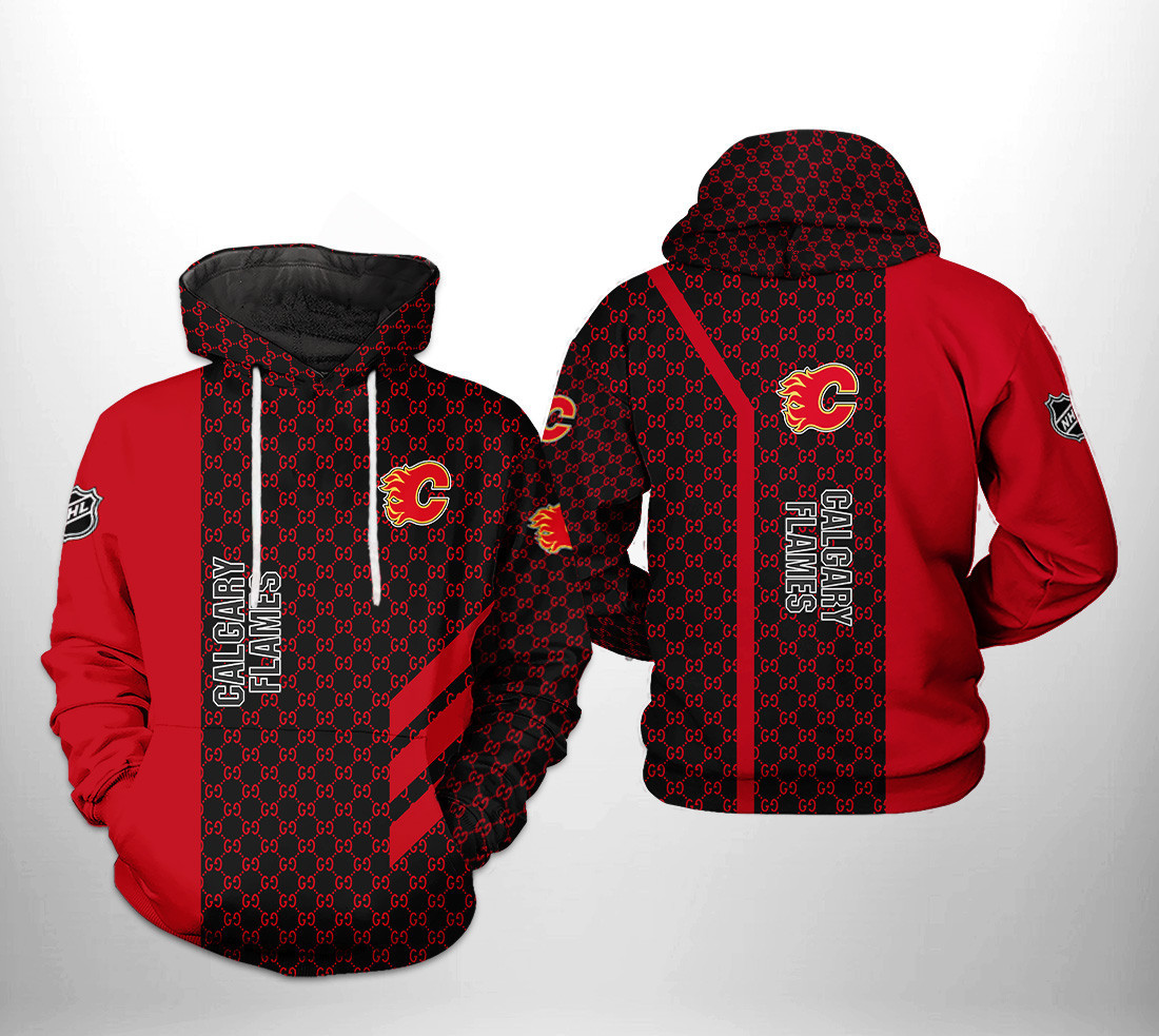 Calgary Flames 3D All Over Print Hoodie & Zip Hoodie