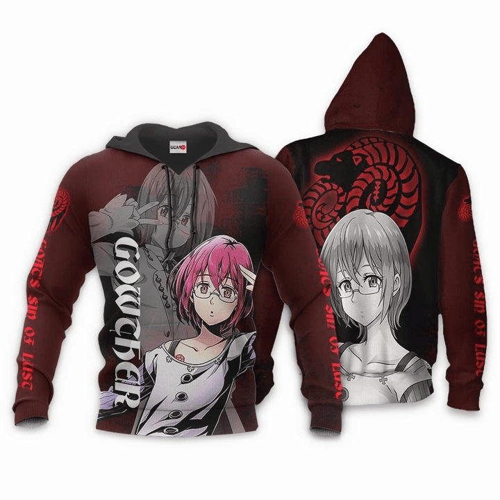 Goat’s Sin Of Lust Gowther Seven Deadly Sins  3d Hoodie Zip Hoodie