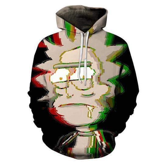 Rick And Morty 3D All Over Print Hoodie & Zip Hoodie