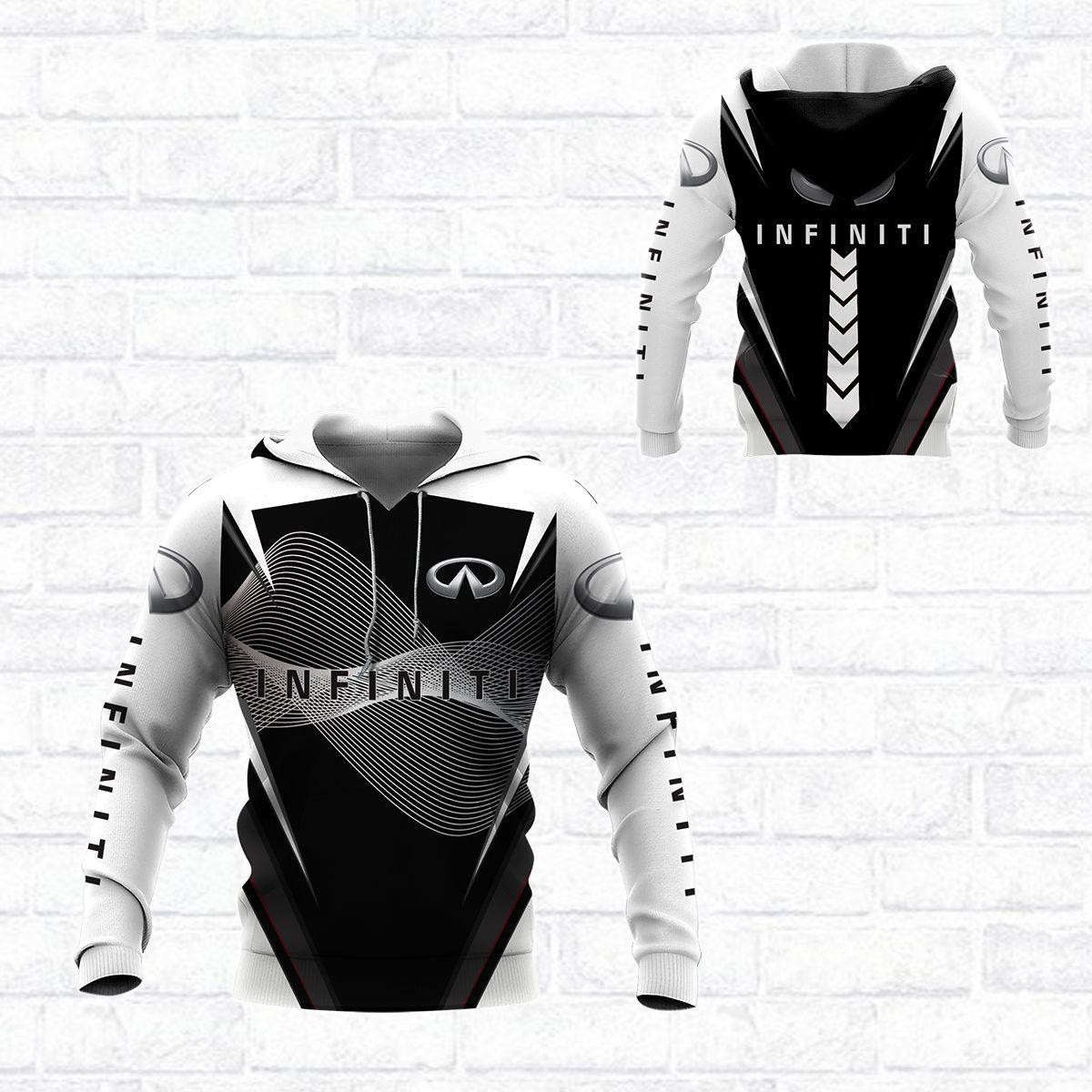 Infiniti Shirt 956, 3d Hoodie Zip Hoodie