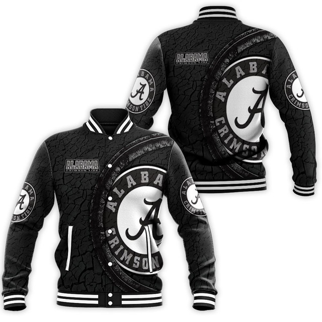 Alabama Crimson Tide Baseball Jacket V10