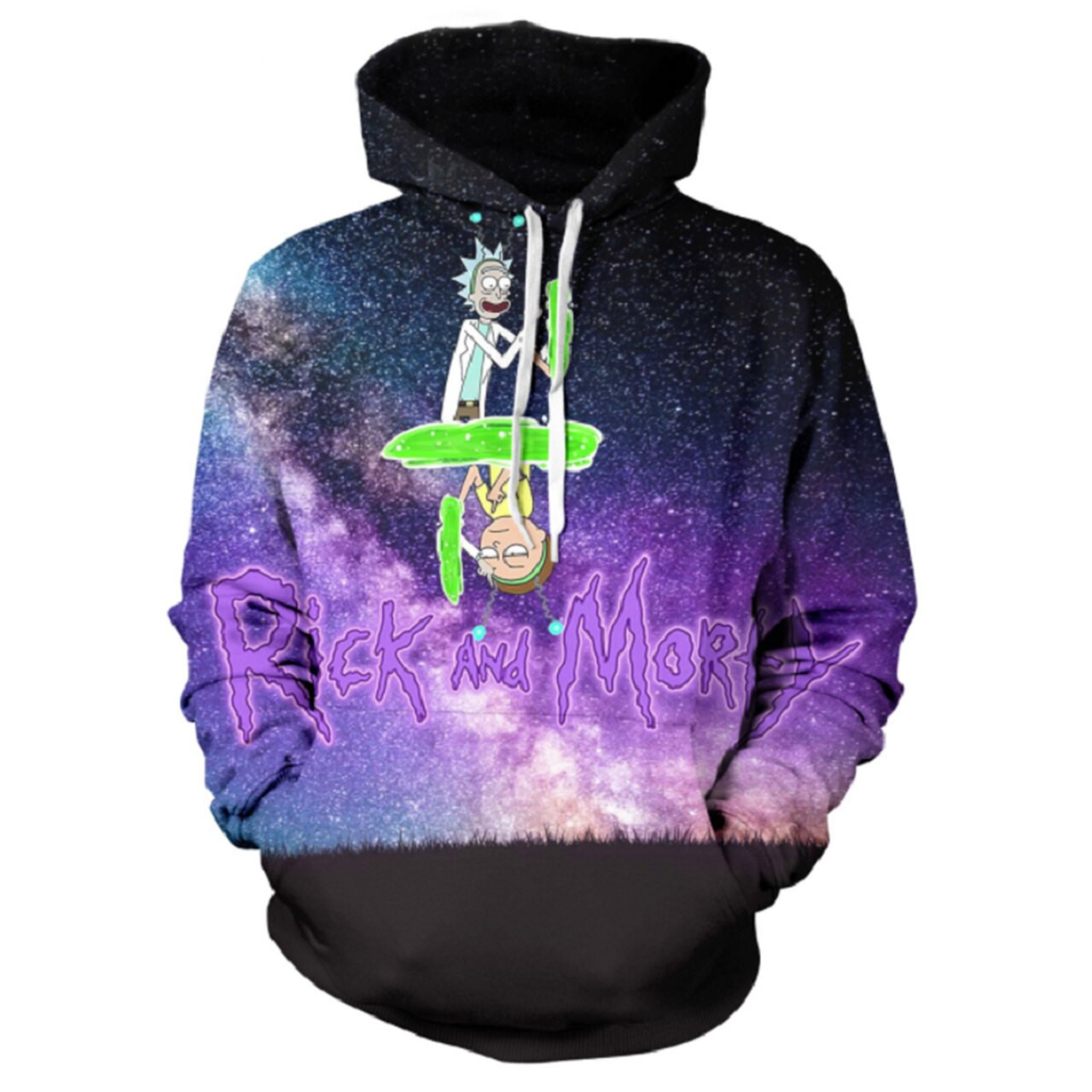 Rick And Morty 3D All Over Print Hoodie & Zip Hoodie