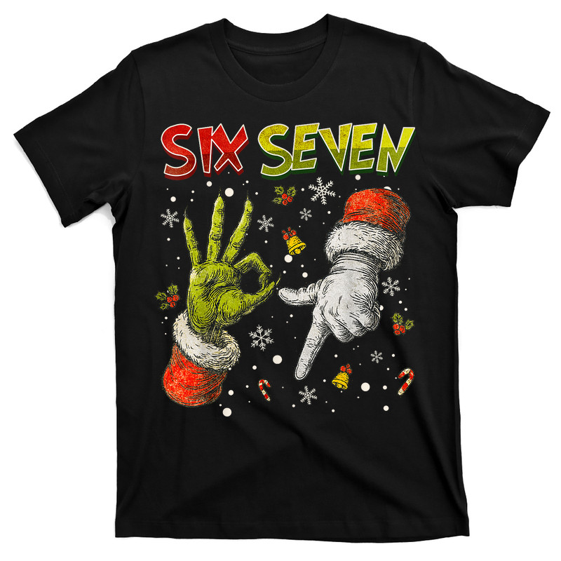 Trending Six Seven Meme Christmas T-Shirt