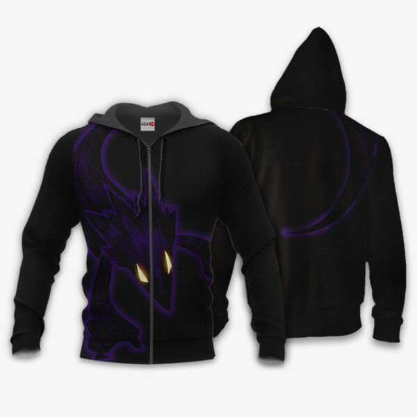 Fumikage Tokoyami Uniform My Hero Academia Anime 3k26 Cartoon 3d Hoodie Zip Hoodie 1417