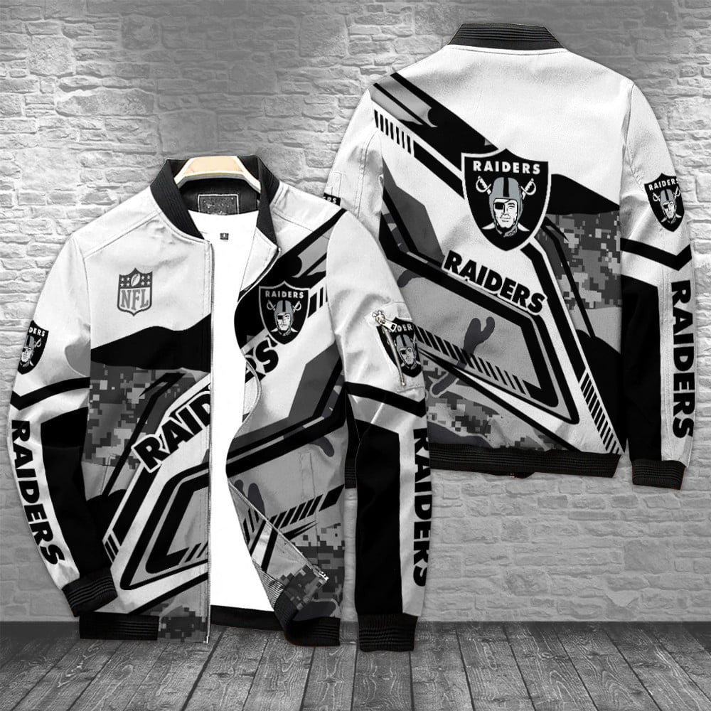 Las Vegas Raiders Bomber Jacket BG510