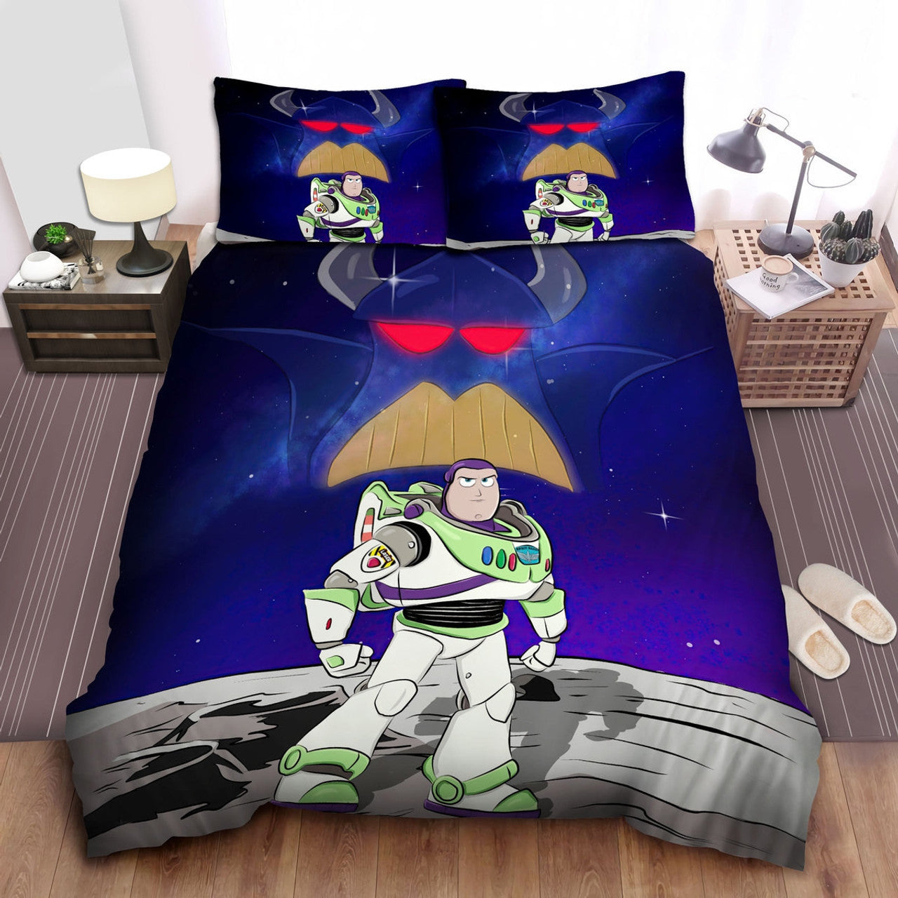 Toy Story Bedding Set DN Buzz Lightyear And Evil Emperor Zurg Duvet Covers