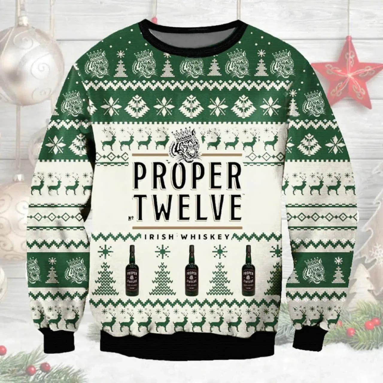 Proper Twelve Ugly Christmas Sweater