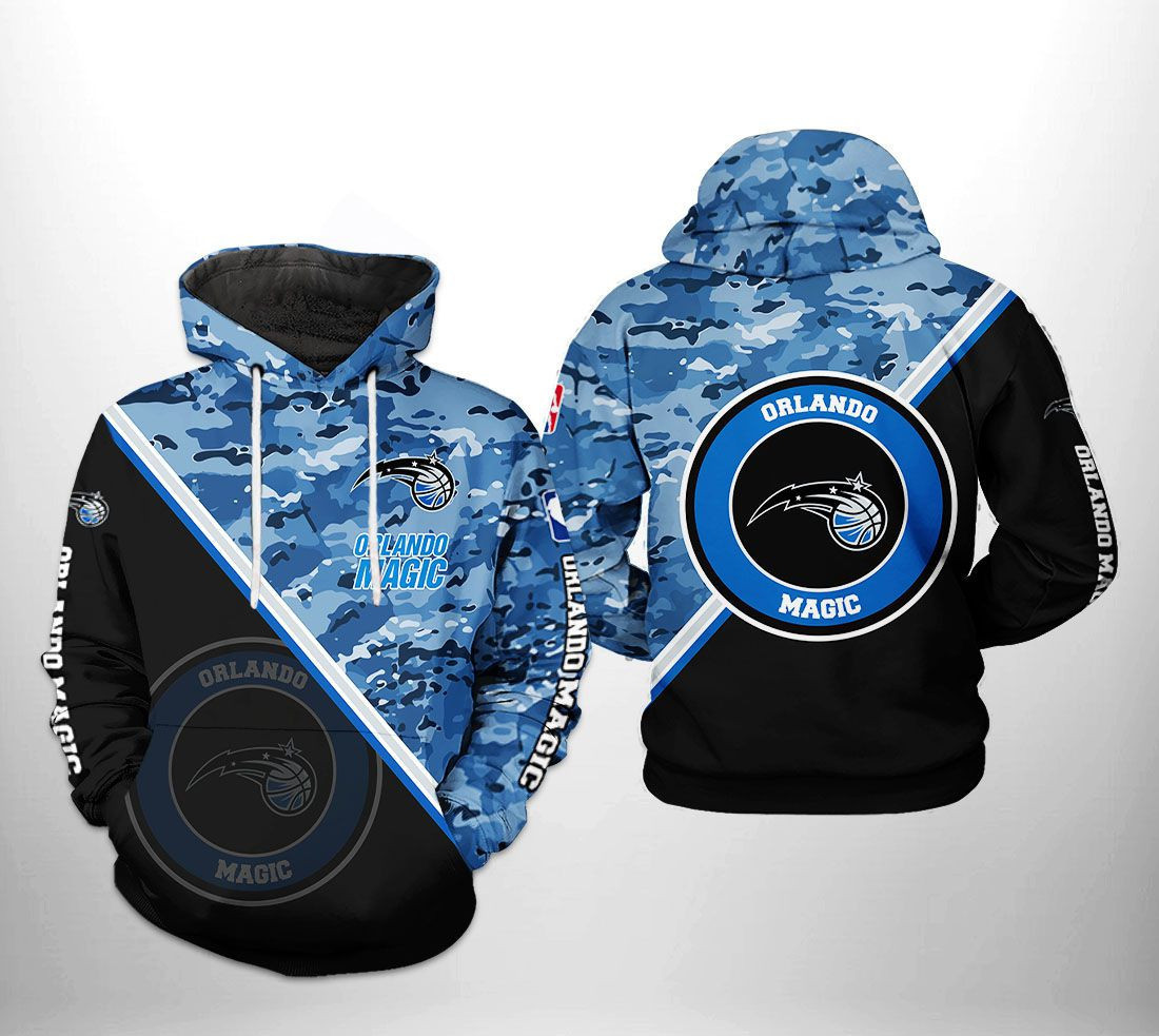 Orlando Magic US Camo Team 3D All Over Print Hoodie & Zip Hoodie
