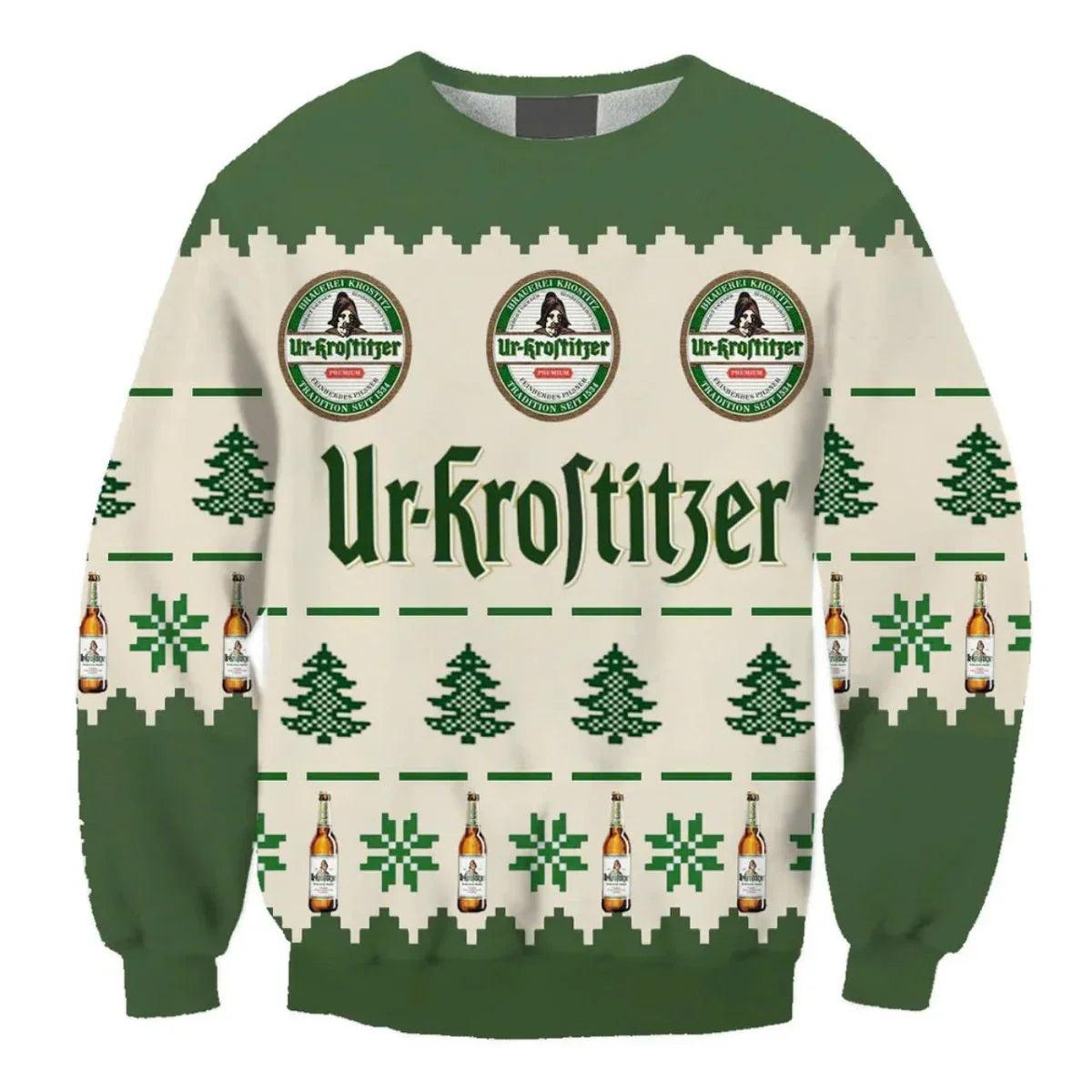Ur Krostitzer Christmas Holiday Ugly Christmas Sweater
