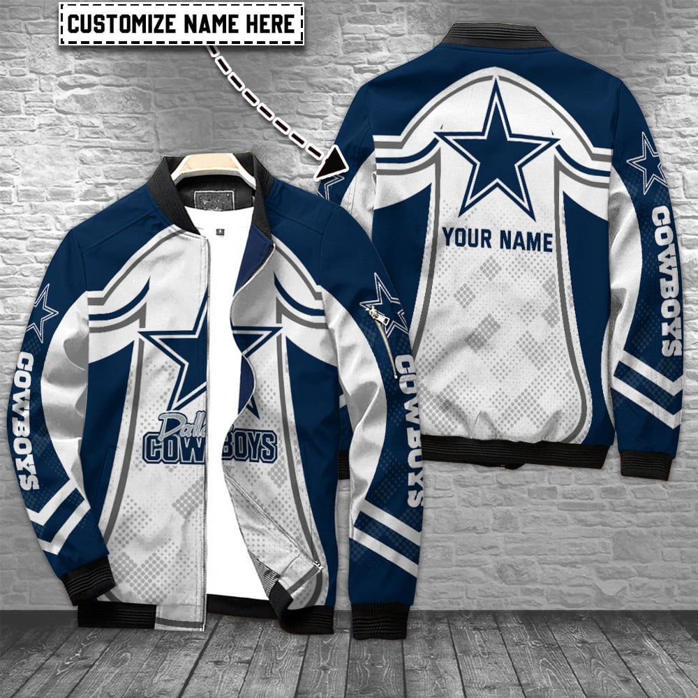 Cowboys Personalized Bomber Jacket BG633