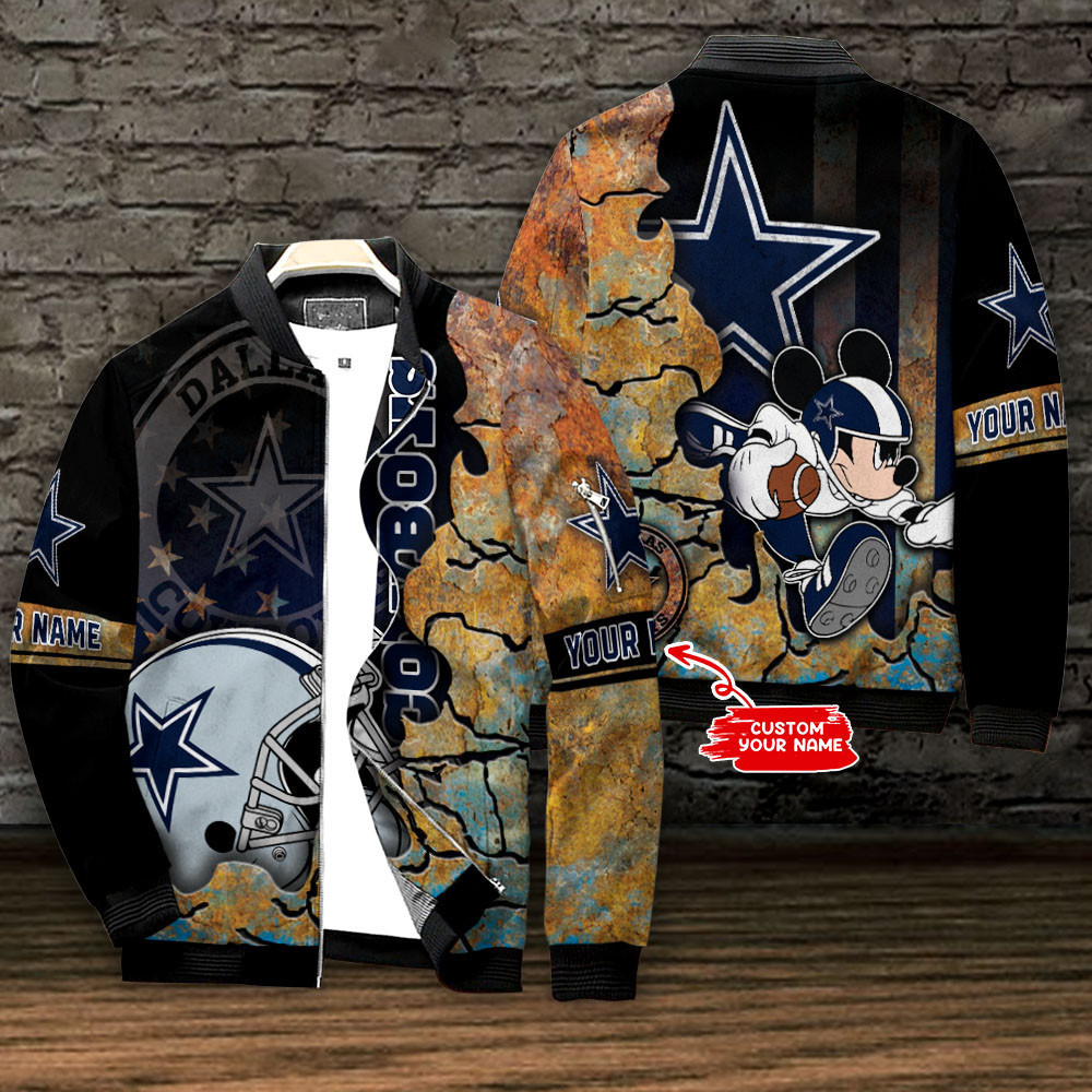 Cowboys Personalized Bomber Jacket BG591