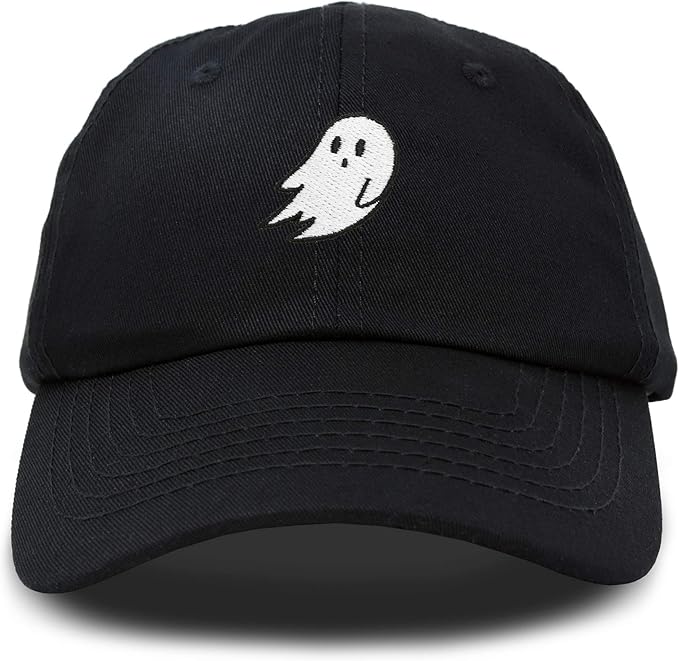 Ghost Embroidered Dad Hat Baseball Cap