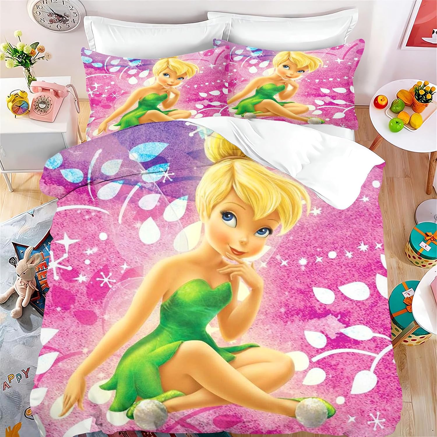 Tinker Bell Bedding Set DN Tinker Bell Fairy Elf Duvet Covers