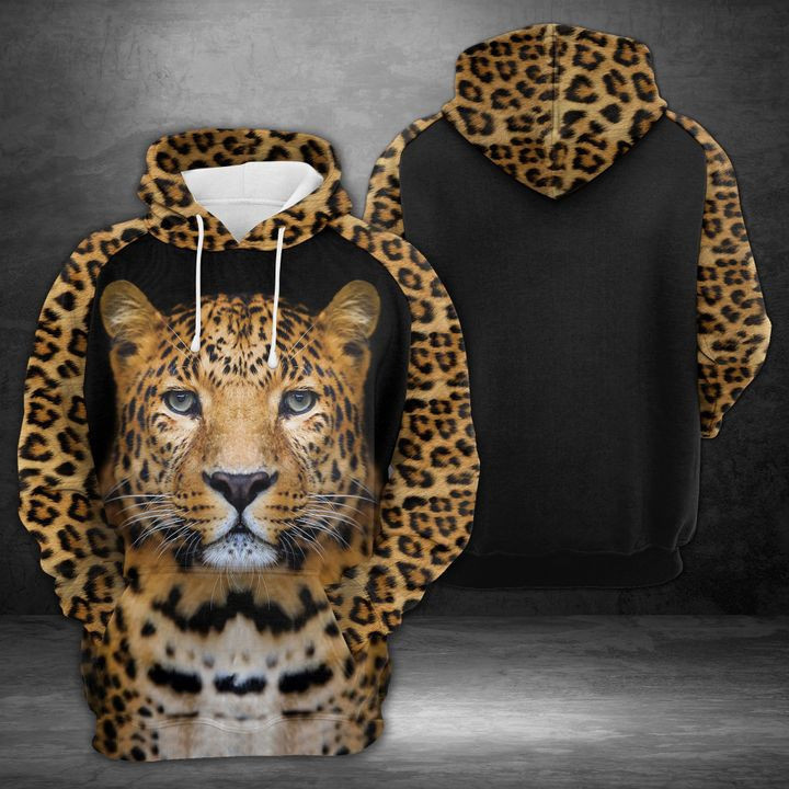 Leopard 3D All Over Print Hoodie & Zip Hoodie