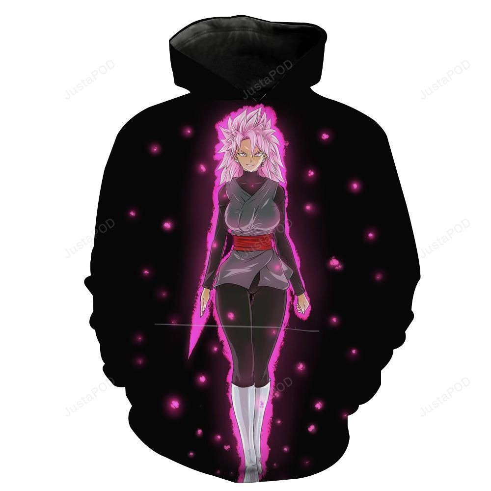 Super Saiyan Rose Goku Black Sexy Lady 3D All Over Print Hoodie & Zip Hoodie
