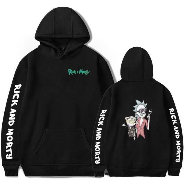 Rick And Morty With Cat Gift Over Print 3d Hoodie Zip Hoodie 898