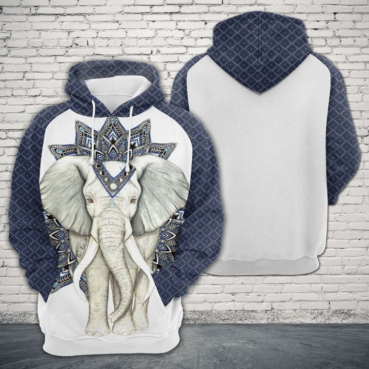 Elephant Beauty 3D All Over Print Hoodie & Zip Hoodie