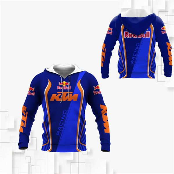 Red Bull Ktm Factory Racing F1 8k76 3d Zip Hoodie Hoodie Ii0 2148