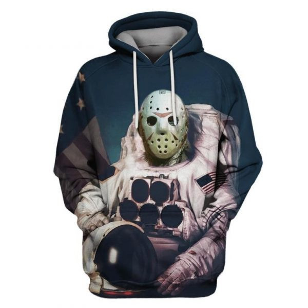Astronaut Jason Voorhees 3D All Over Print Hoodie & Zip Hoodie