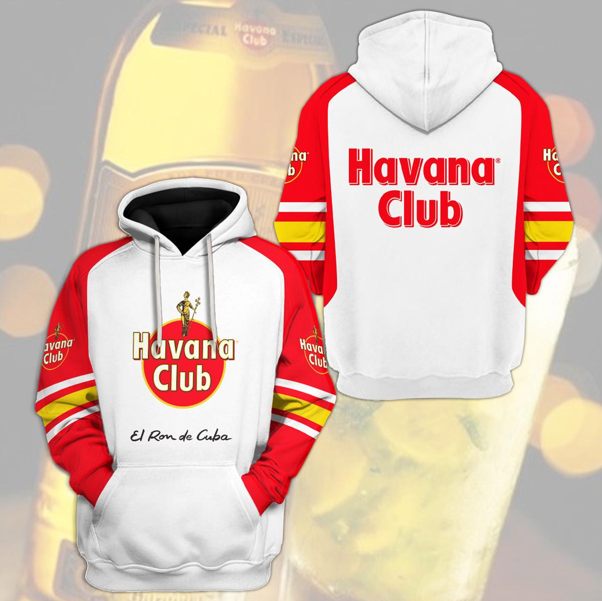 Havana Club Whisky 3d Hoodie