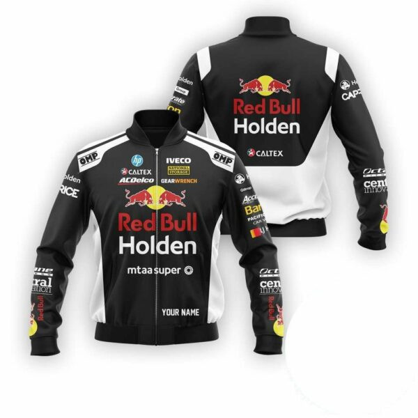 Personalized Red Bull Holden Racing Bomber Jacket 877 286
