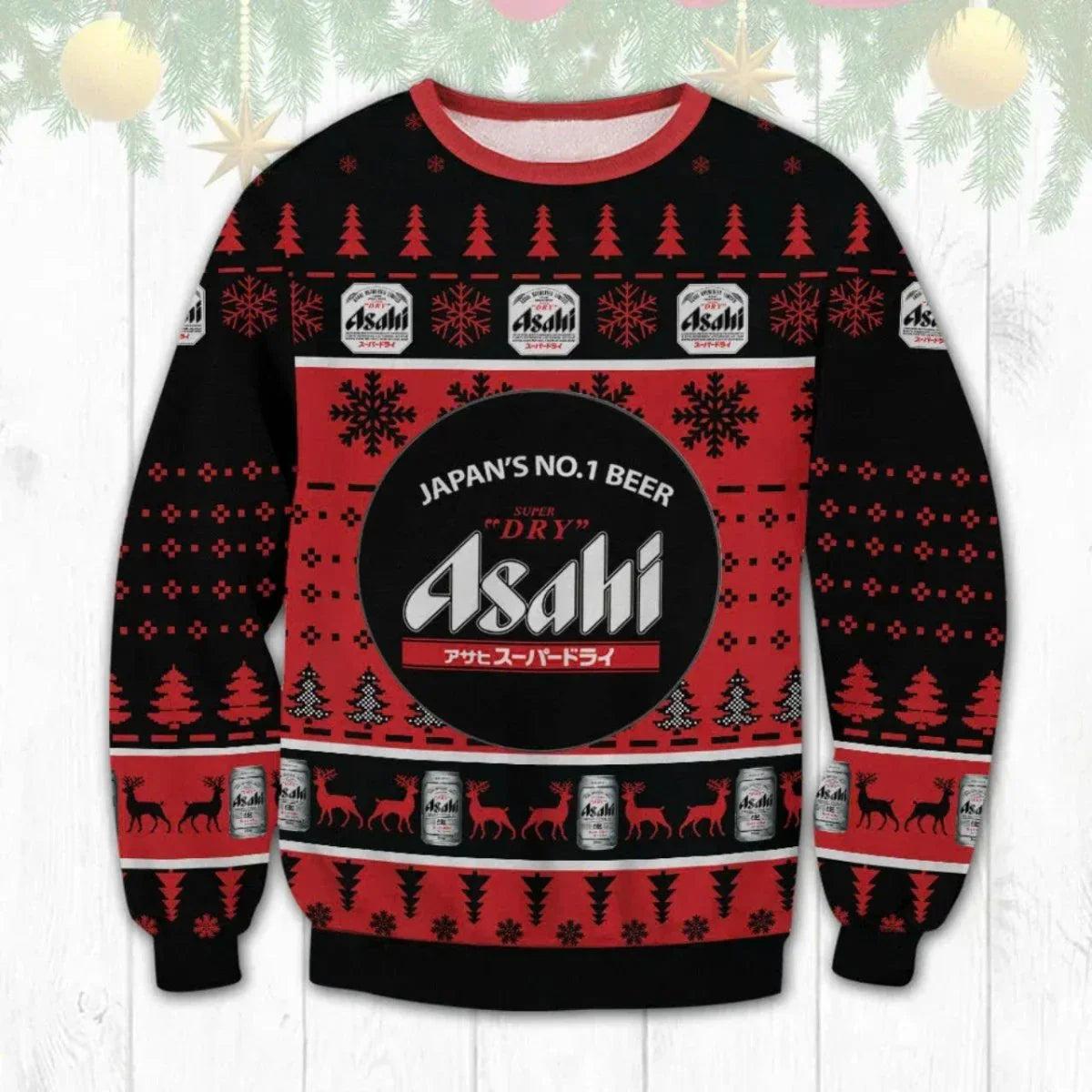 Asahi Ugly Christmas Sweater