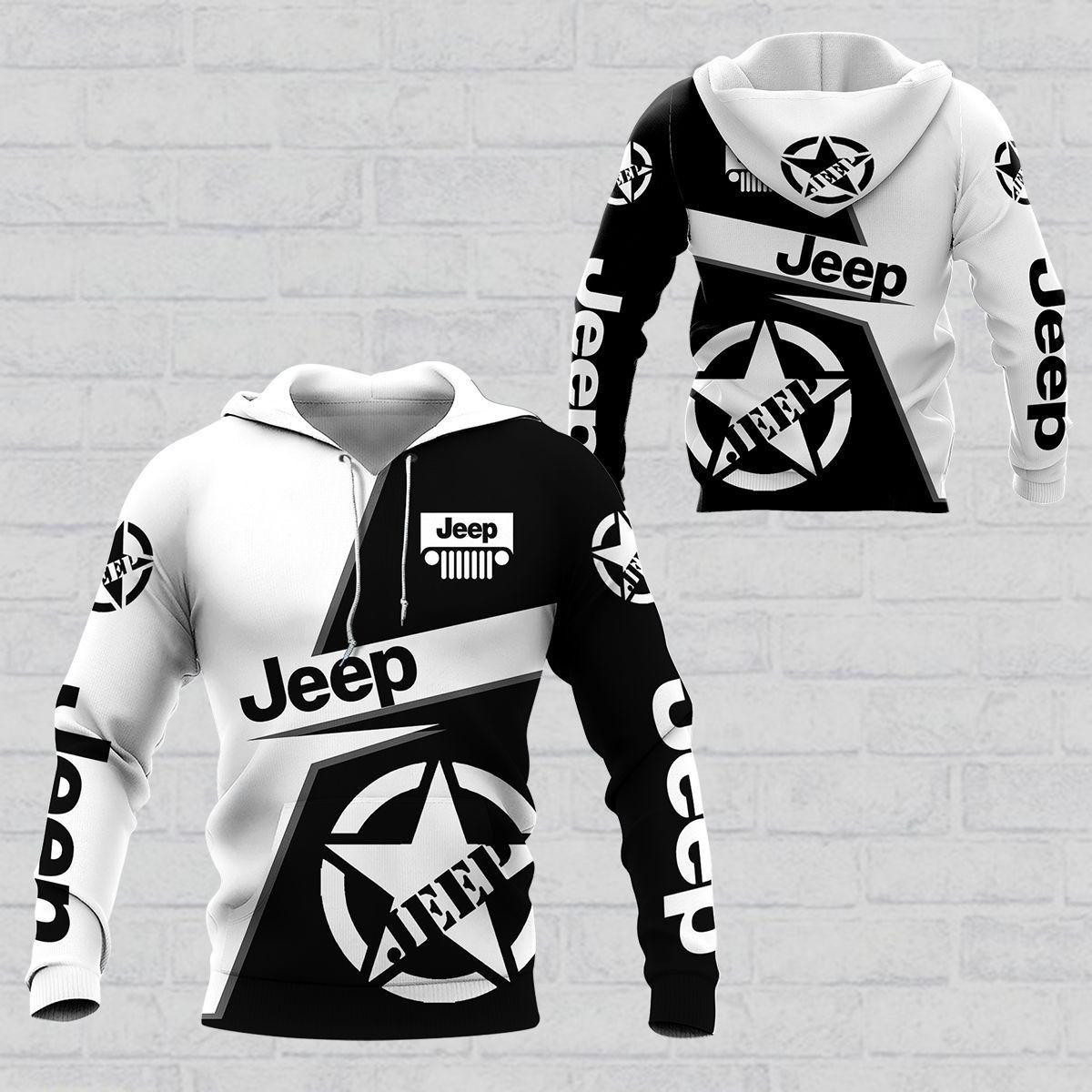 Jeep Shirt 940, 3d Hoodie Zip Hoodie