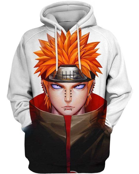 Cool Demon Pain Nagato Naruto 3D All Over Print Hoodie & Zip Hoodie