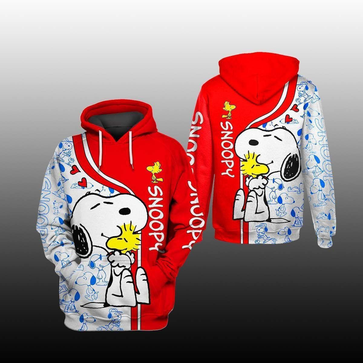 Peanuts Snoopy Shirt 82, 3d Hoodie Zip Hoodie
